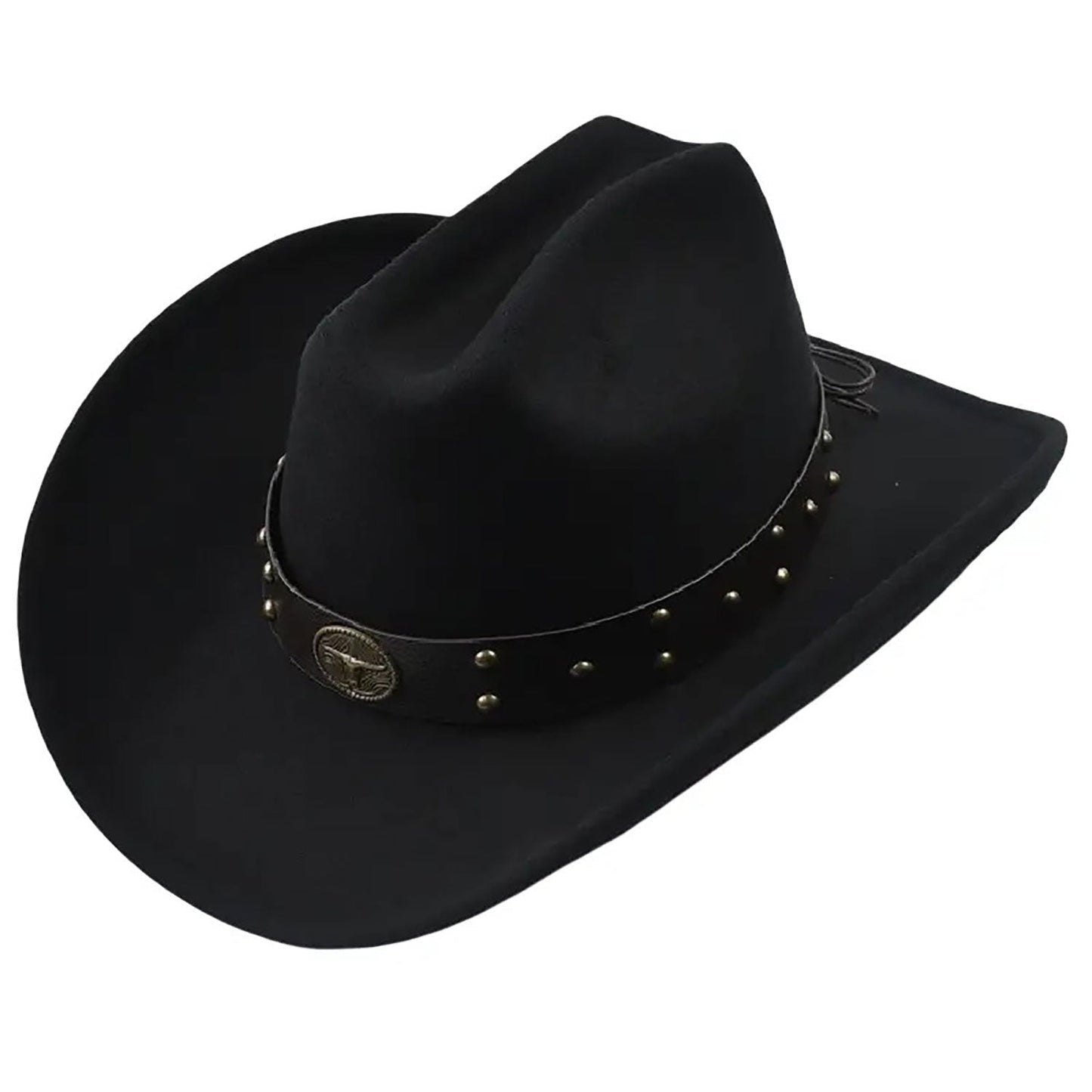 Black Western Hat NLS-248
