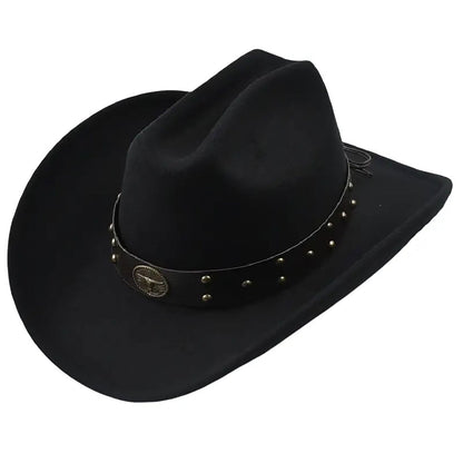 Black Western Hat NLS-248