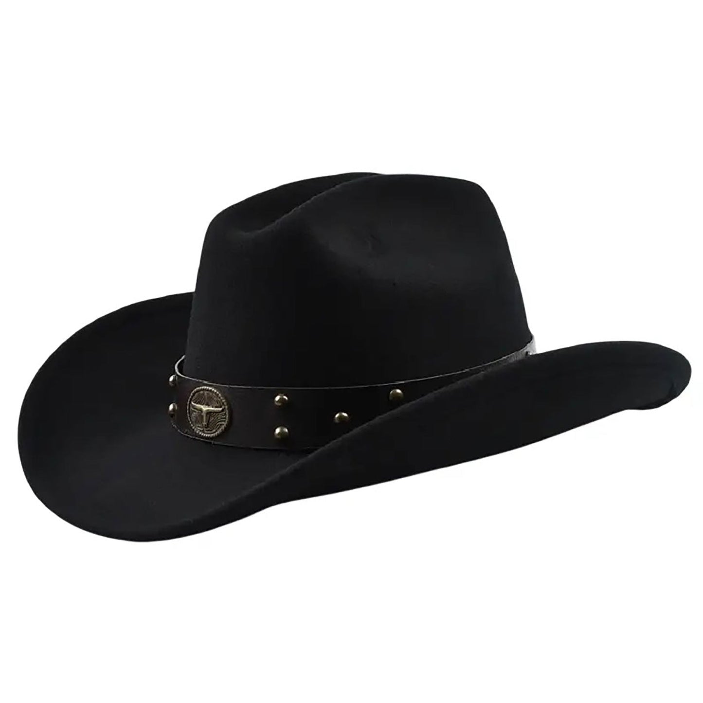 Black Western Hat NLS-248