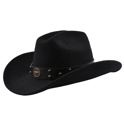 Black Western Hat NLS-248