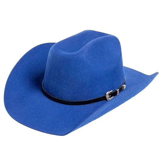 Blue Felt Cowboy Hat NLS-246