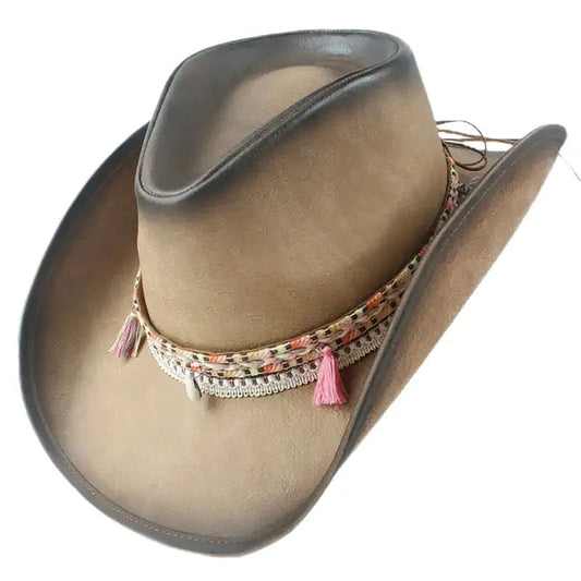 Brown Cowboy Hat NLS-231