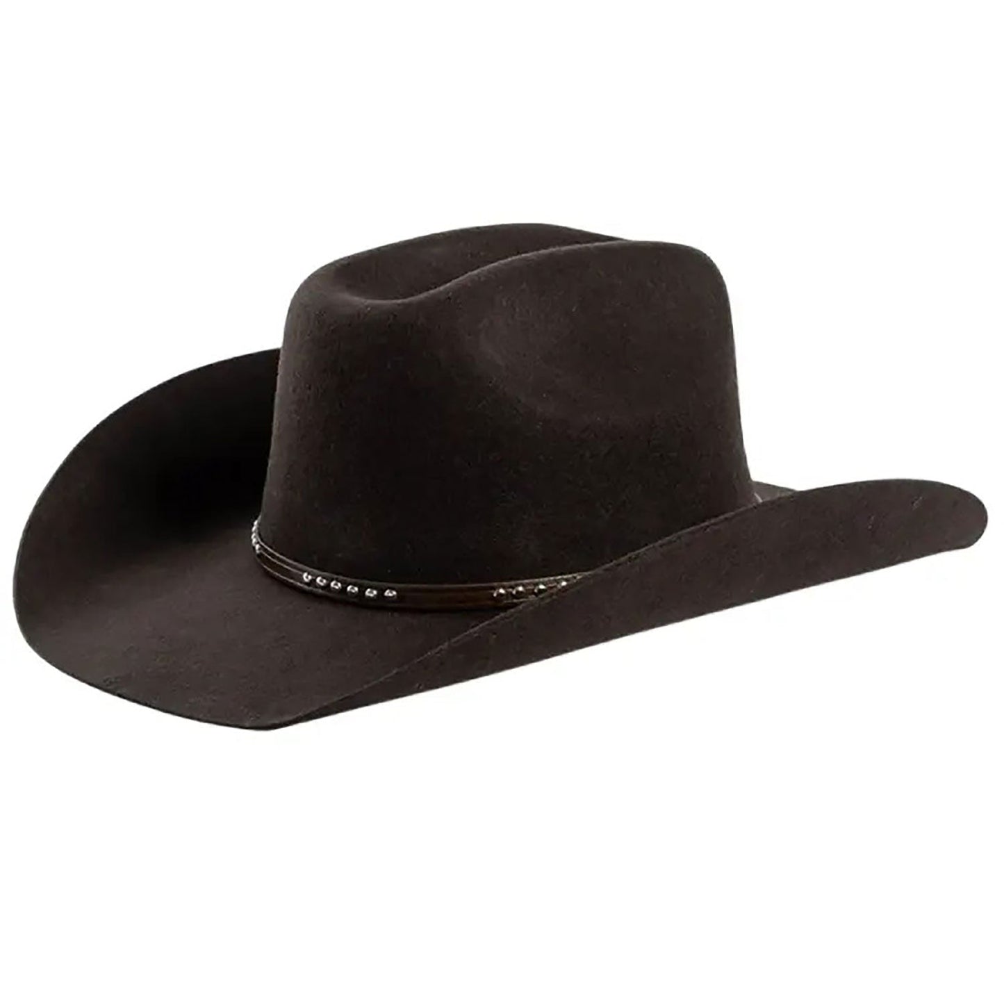 Brown Felt Western Hat NLS-242