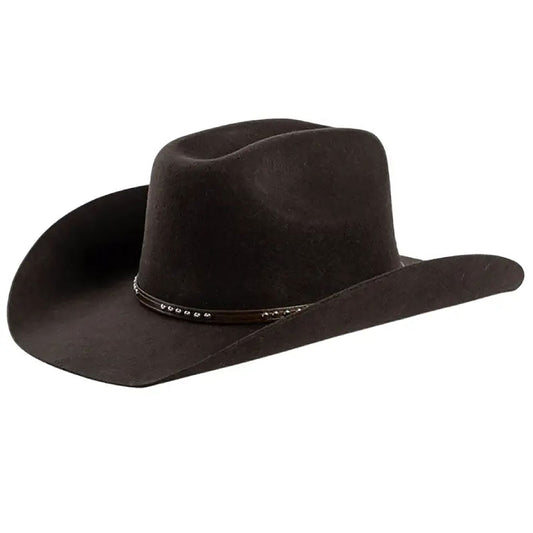 Brown Felt Western Hat NLS-242