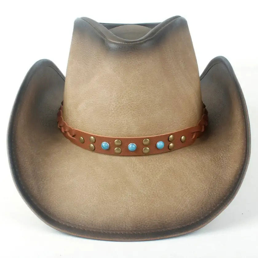 Brown Premium Cowboy Hat NLS-214