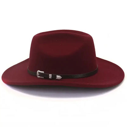 Burgundy Cowboy Hat NLS-239