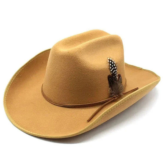 Cowboy Hat with a Feather NLS-237