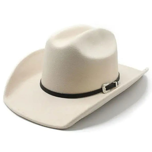 Cream Cowboy Hat NLS-236