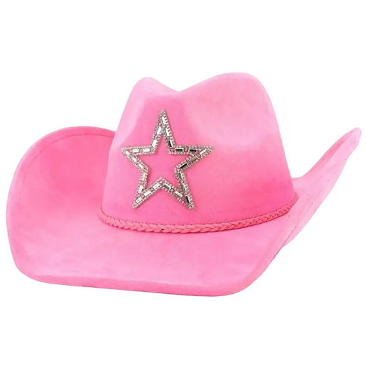 Dolly Pink Cowboy Hat NLS-234