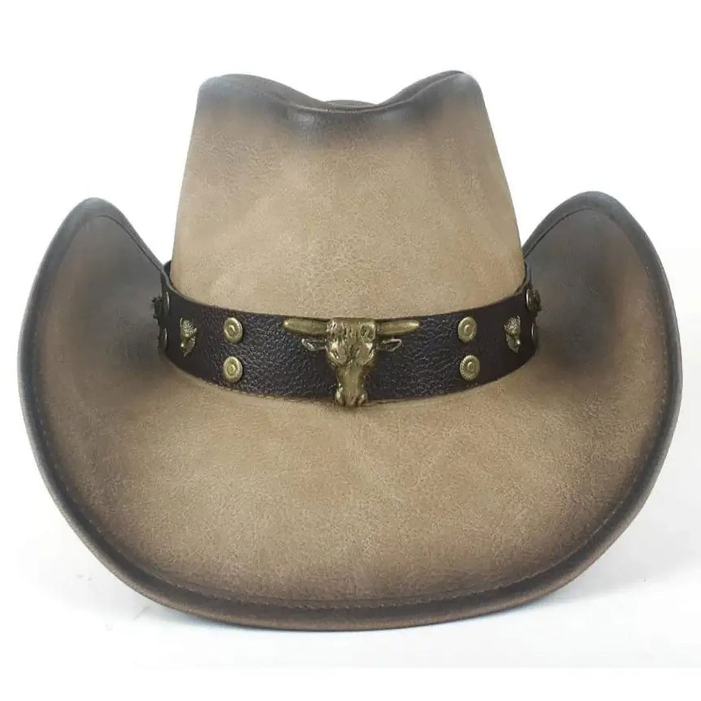 Leather Western Hat NLS-220