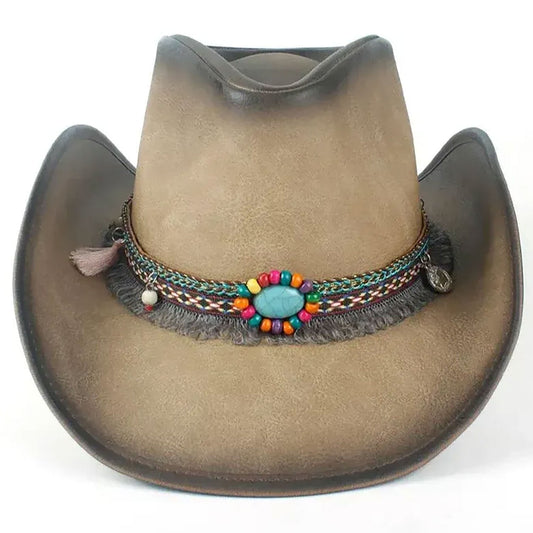 Native American Cowboy Hat NLS-218