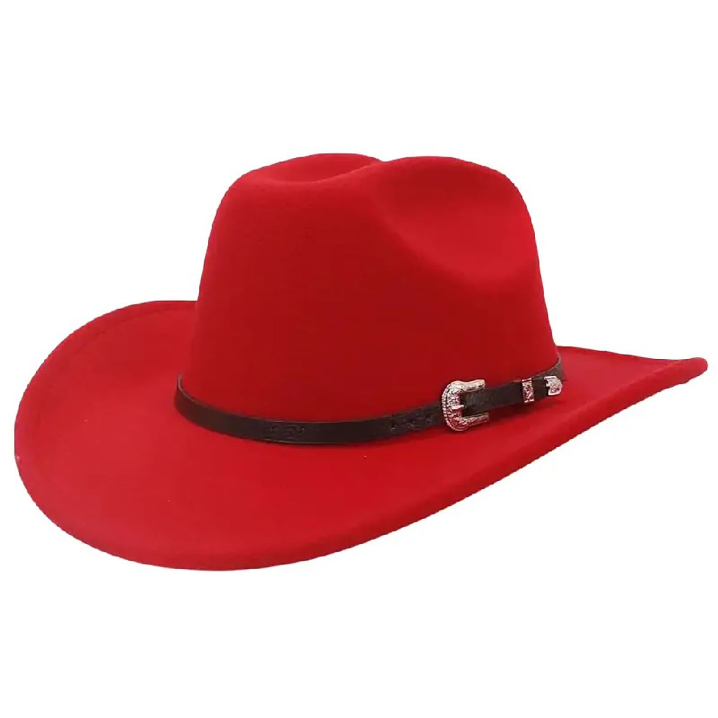 Red Felt Cowboy Hat NLS-210