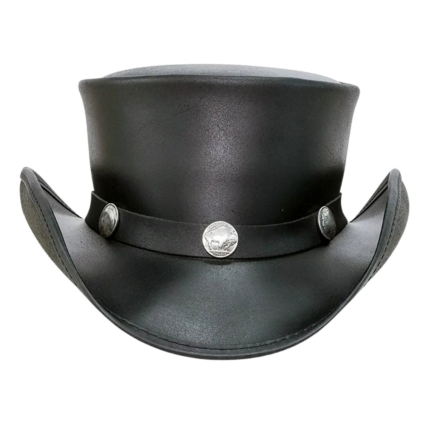 Steampunk Pale Rider Leather Hat NLS-258