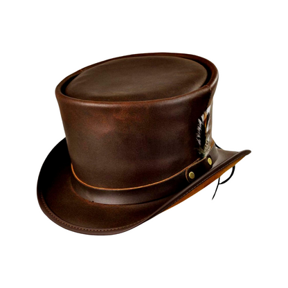 Steampunk El Dorado Leather Hat NLS-261